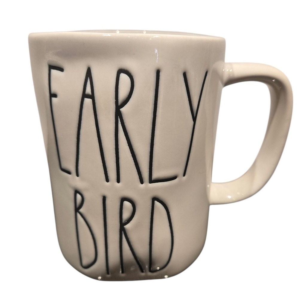 RAE DUNN Early Bird‎ Artisan Collection Mug by Magenta Ceramic Coffee Cup